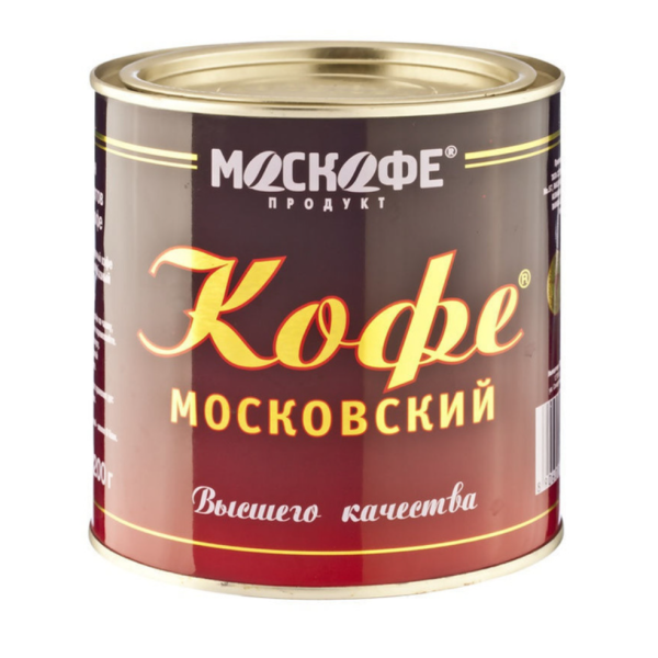 Кофе Московский железная банка 200 грамм
