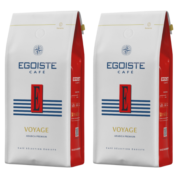 Кофе зерновой Egoiste Voyage 250 грамм 2 шт
