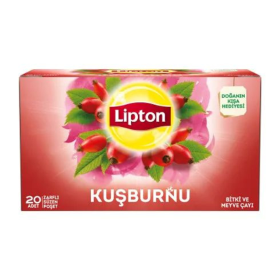 Чай Липтон с шиповником (Турция) 20 пакетиков