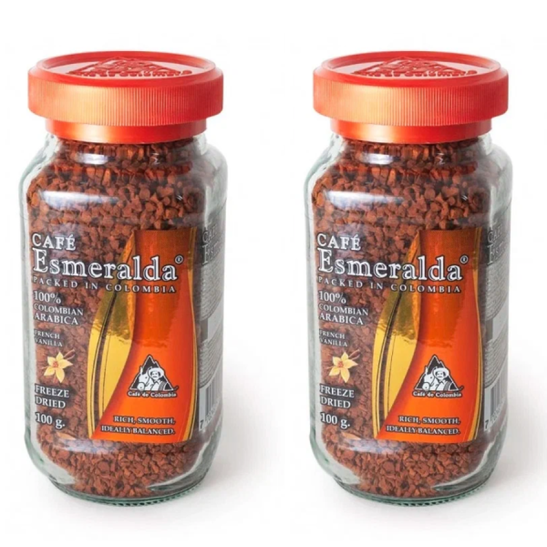Кофе растворимый Esmeralda Ваниль 100 грамм 2 штуки