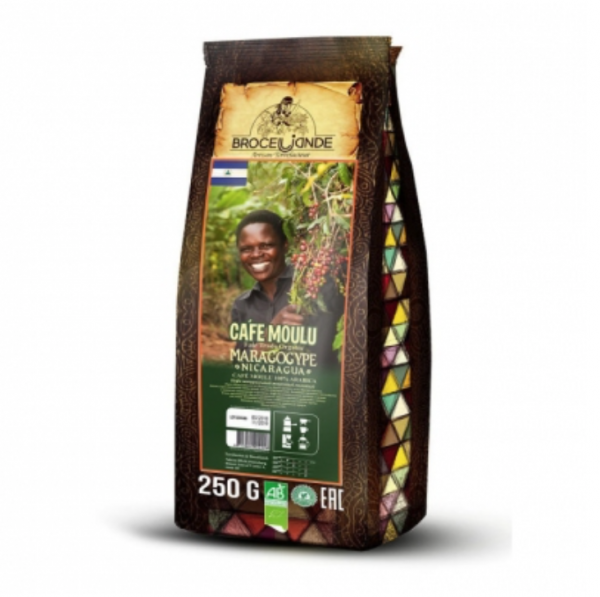 Кофе молотый Broceliande  Maragogype Nicaragua 250 грамм