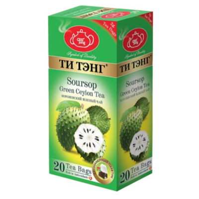 Чай зеленый Ти Тэнг с соусэпом 20 пакетиков