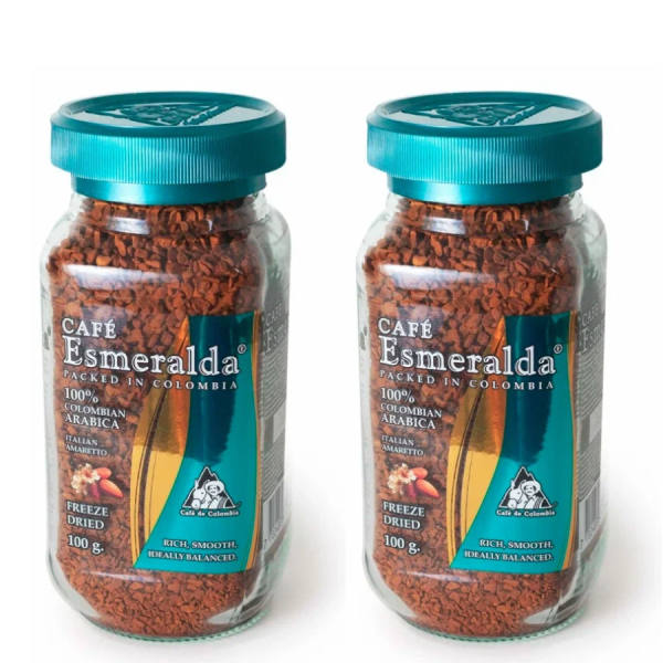 Кофе растворимый Esmeralda Итальянский Амаретто 100 грамм 2 штуки