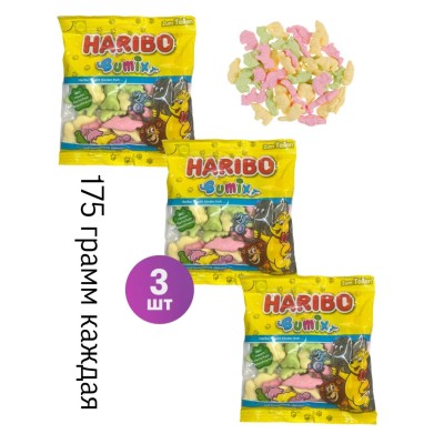 Мармелад Харибо Бумикс 175 грамм (Германия) 3 штуки