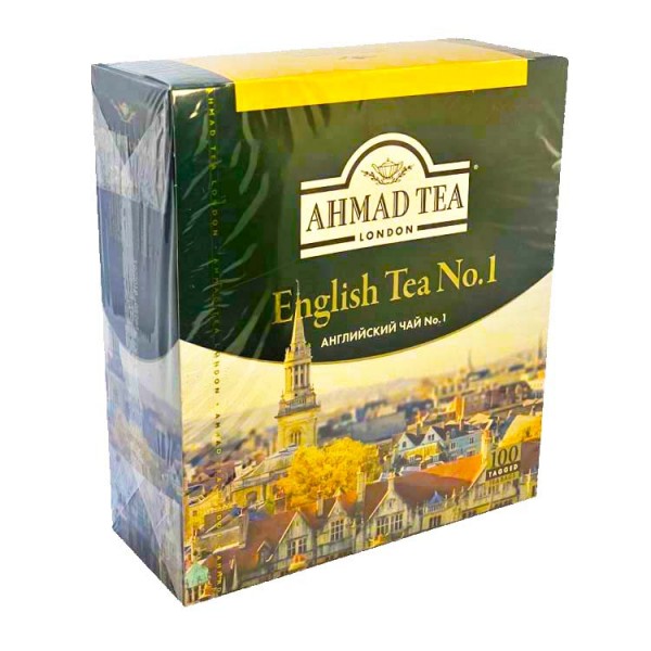 Чай Ахмад Английский №1 100 пакетиков