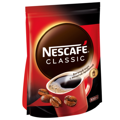 Кофе растворимый Nescafe Classic 320 грамм