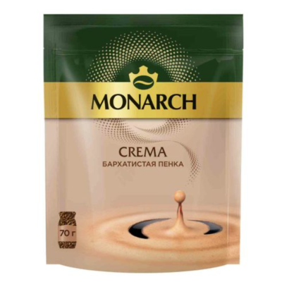 Кофе растворимый Монарх Крема 70 грамм
