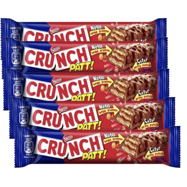 Вафли Нестле Кранч с фундуком 27 грамм 5 штук