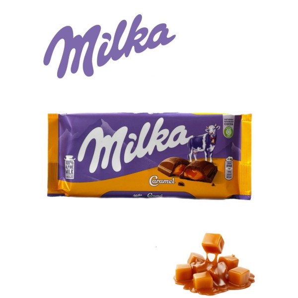 Шоколад Милка Карамель 100 грамм (Германия)