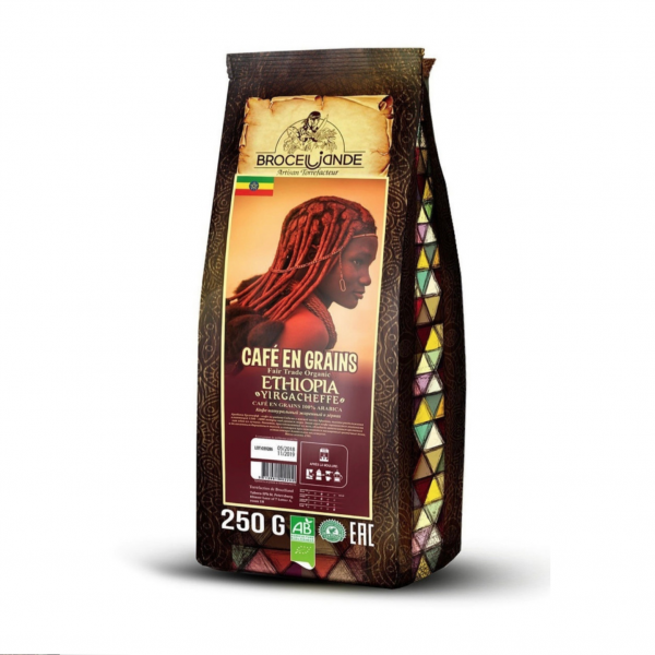 Кофе в зернах Broceliande Ethiopia 250 грамм