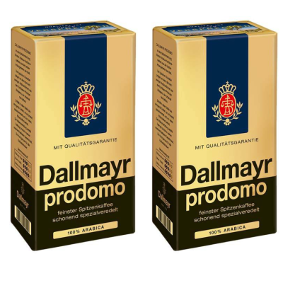 Кофе молотый Dallmayr Prodomo 500 грамм 2 штуки