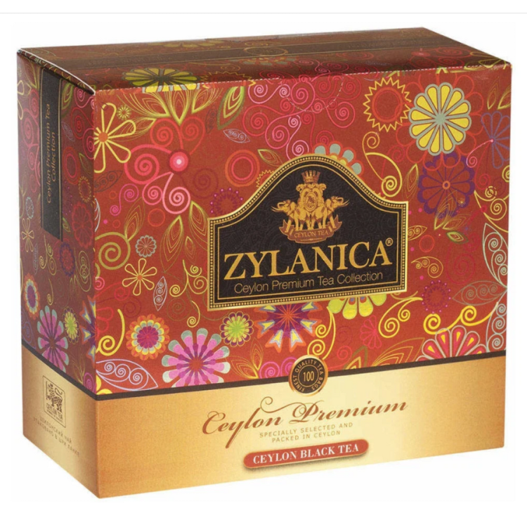 Чай ceylon tea. Чай ZYLANICA Ceylon Premium. Чай Зиланика Цейлон. Чай черный ZYLANICA Ceylon Premium. Чай ZYLANICA Ceylon Premium collection зеленый 100 пакетиков.