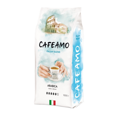 Кофе зерновой CAFEAMO Италия 250 грамм
