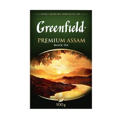 Чай черный Greenfield Premium Assam 100 грамм