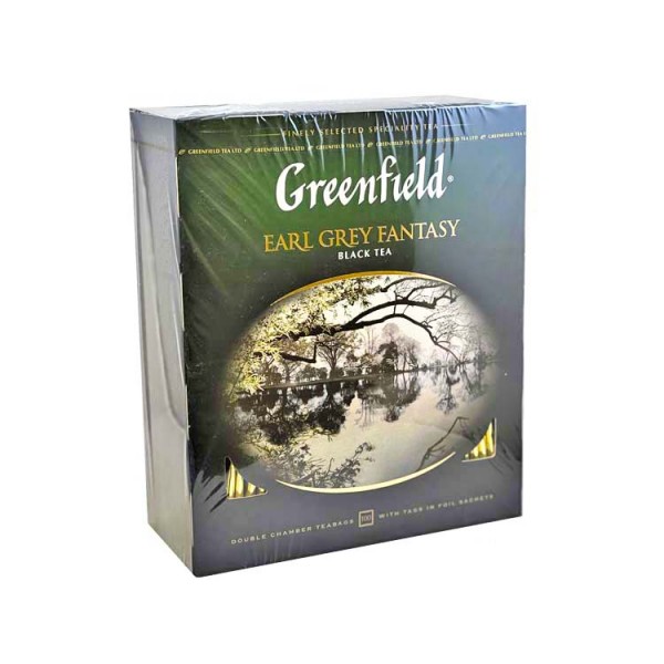 Чай Гринфилд Earl Grey Fantasy 100 пакетиков