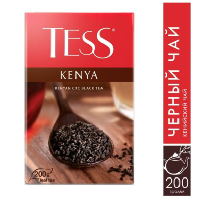 Чай черный гранулированный Тесс Кения 200 грамм