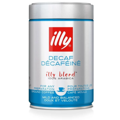 Кофе молотый Illy Decaf 250 грамм