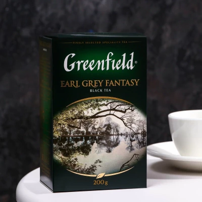 Чай черный Greenfield Earl Grey Fantasy 200 грамм