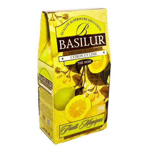 Чай Базилур Лимон лайм 100г