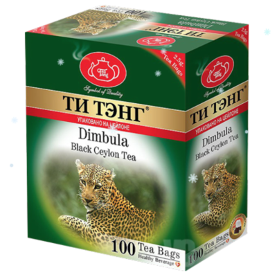 Чай чёрный Ти Тэнг "Димбула" 100 пакетов