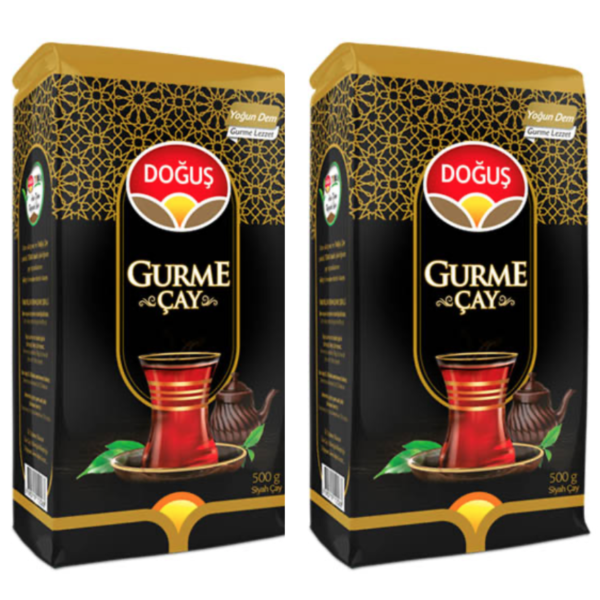 Чай турецкий черный Догус Гурме 500 грамм 2 штуки
