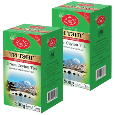 Чай зеленый Ти Тэнг 200 грамм 2 штуки