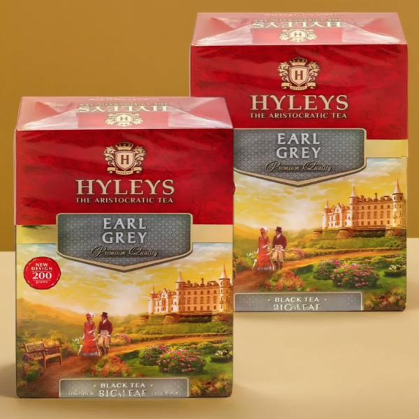 Чай черный Хэйлис Эрл Грей 200 грамм 2 штуки