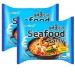 Лапша Samyang Seafood party со вкусом морепродуктов 125 грамм 2 штуки