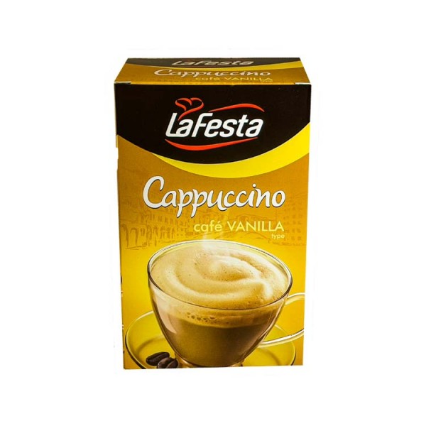 Кофе порционный  Ла Феста Каппучино Ваниль 10 стиков