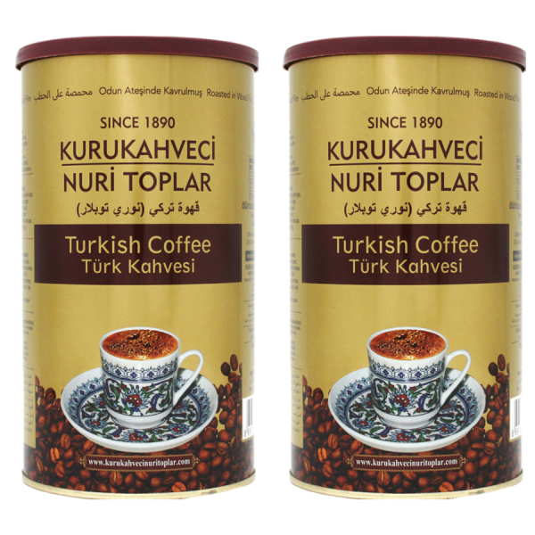 Турецкий кофе молотый Nuri Toplar 500 грамм 2 штуки