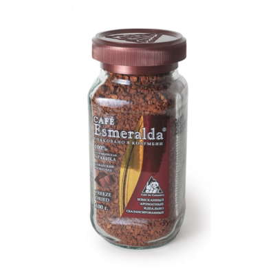 Кофе растворимый Esmeralda Баварский шоколад 100 грамм
