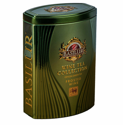 Чай зеленый Базилур Замороженный Виноград 75 грамм, ЖБ