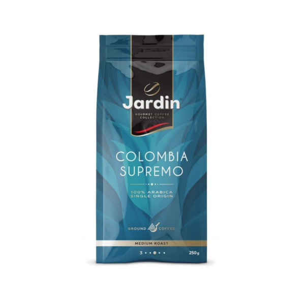 Кофе зерновой Жардин Колумбия Супремо 250 грамм